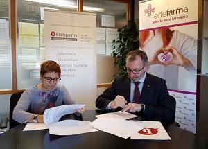 Blanquerna Salud firma un convenio con Fedefarma para promocionar la profesión farmacéutica