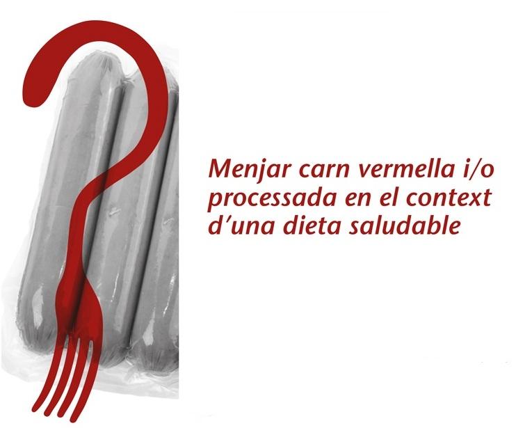 Taula rodona 'Menjar carn vermella i/o processada en el context d’una dieta saludable'.