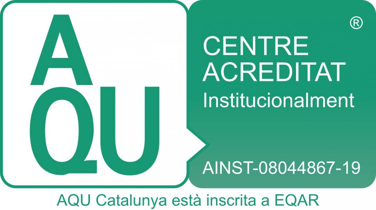 Segell AQU Doctorat en Ciències de l'Educació i de l'Esport