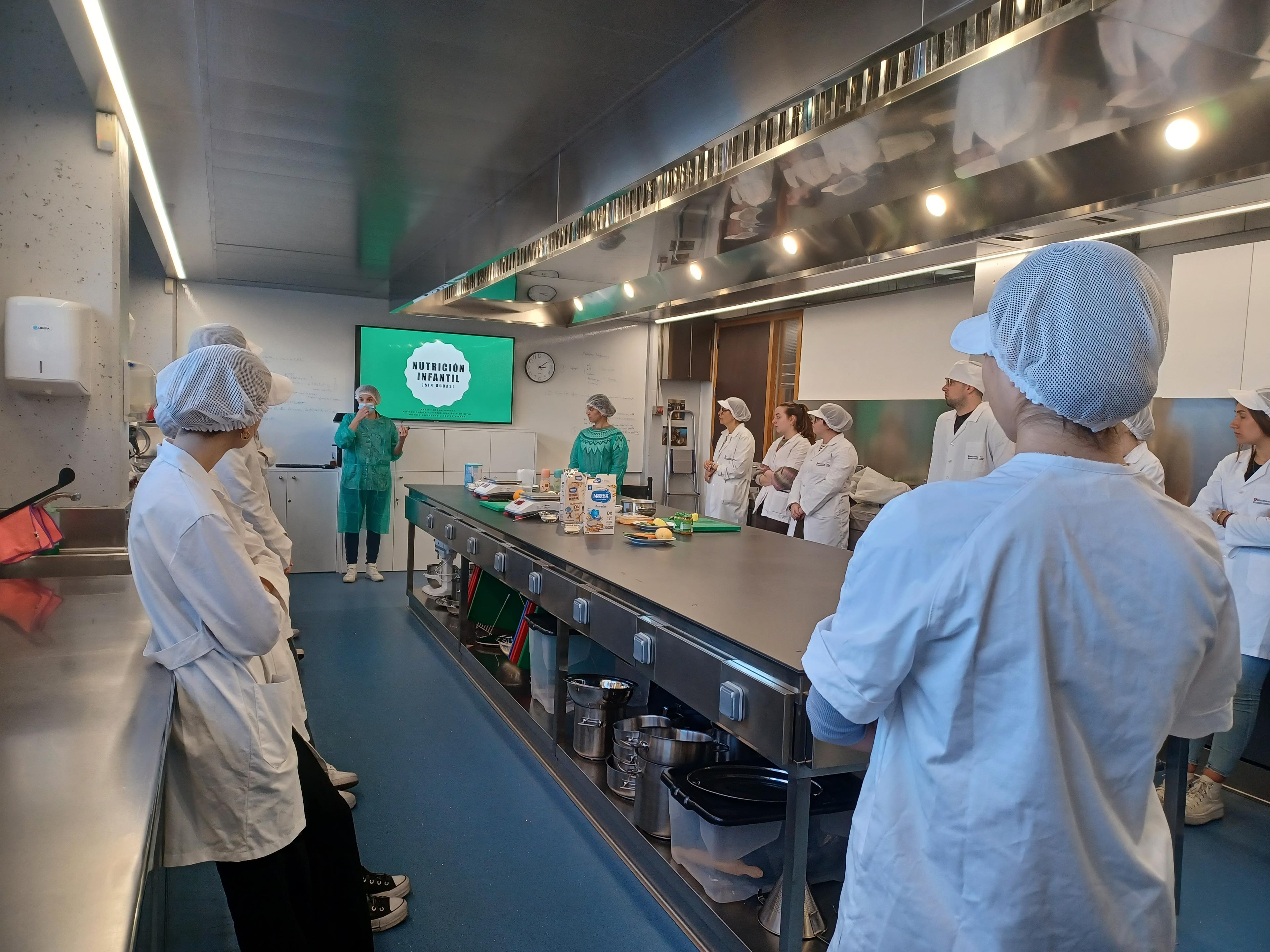 Activitat en nutrició infantil amb la col·laboració de Nestlé.