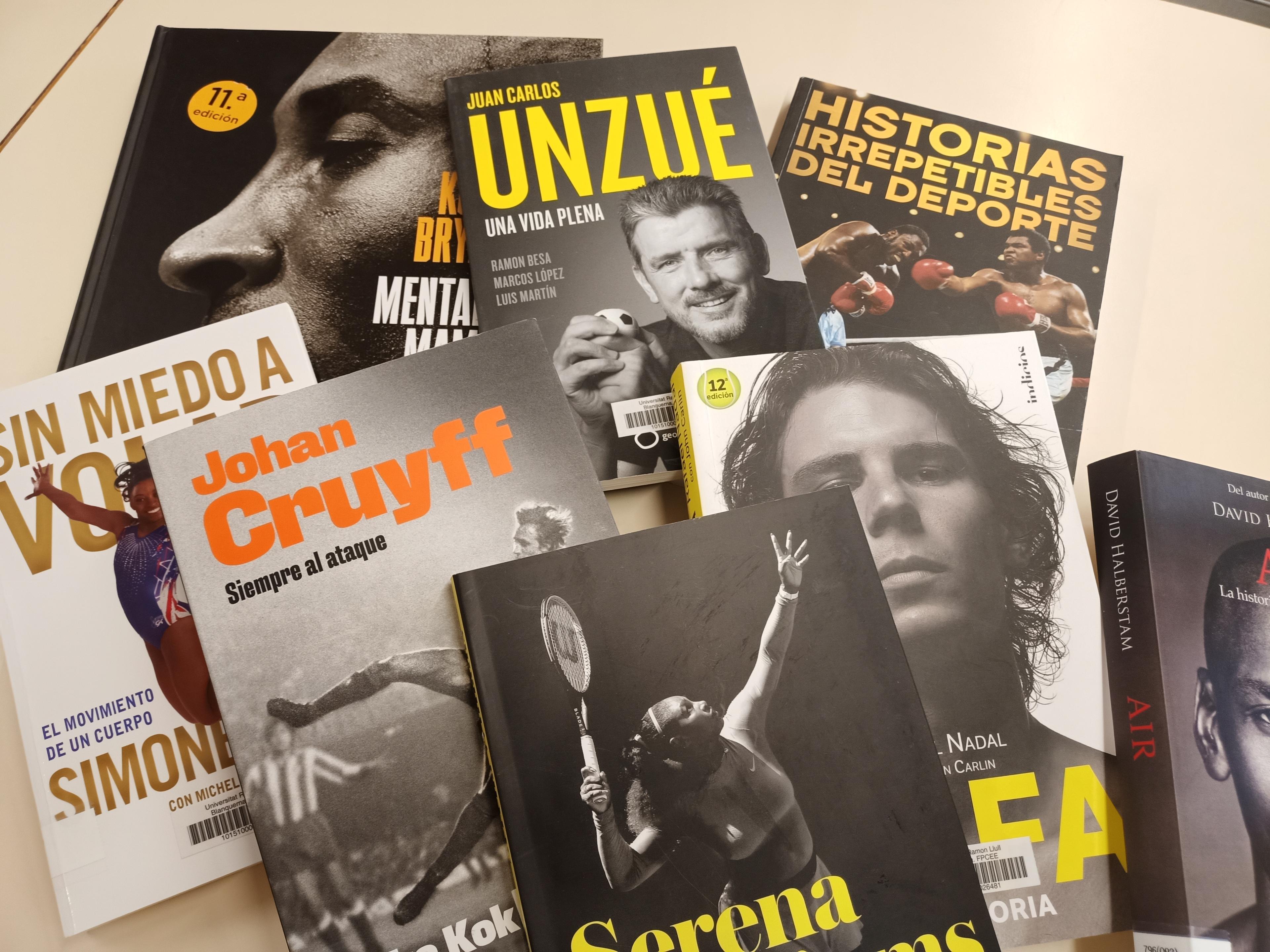 Esportistes (coberta de llibres)