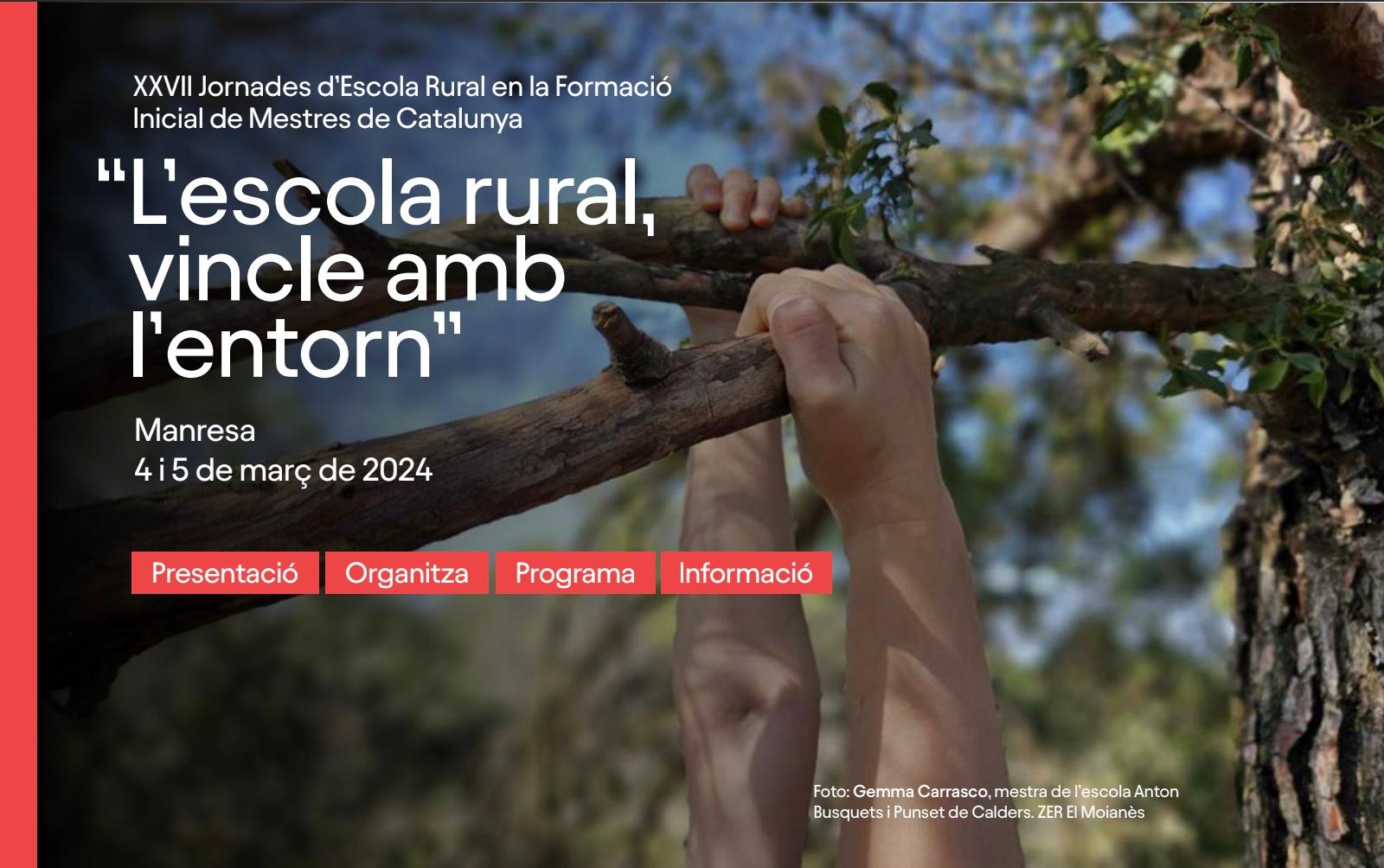 "L'escola rural, vincle amb l'entorn"