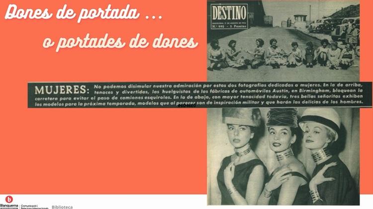 Expositor biblioteca FCRI dia de la dona 2024