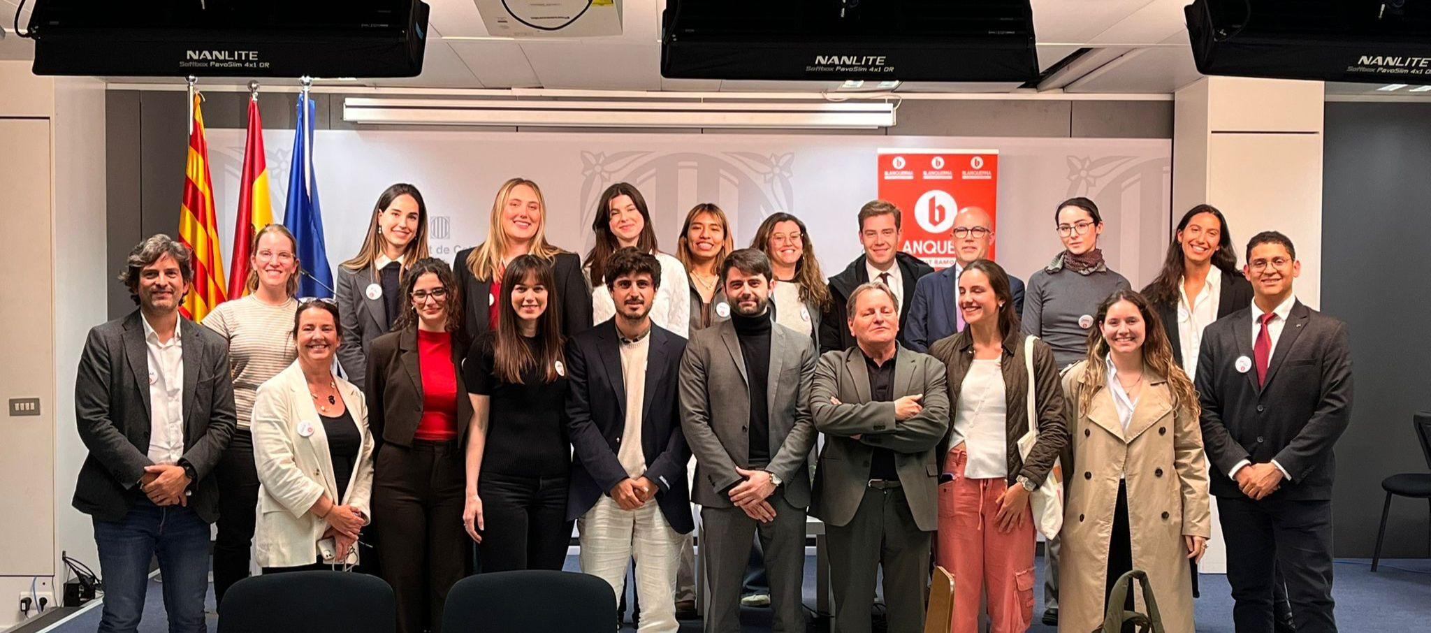 Alumni de Blanquerna a la Delegació de la Generalitat a Brusel·l3s