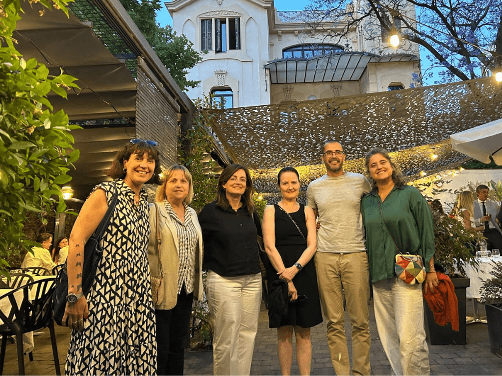 Dra. Auli Toom amb professorat de la Facultat.