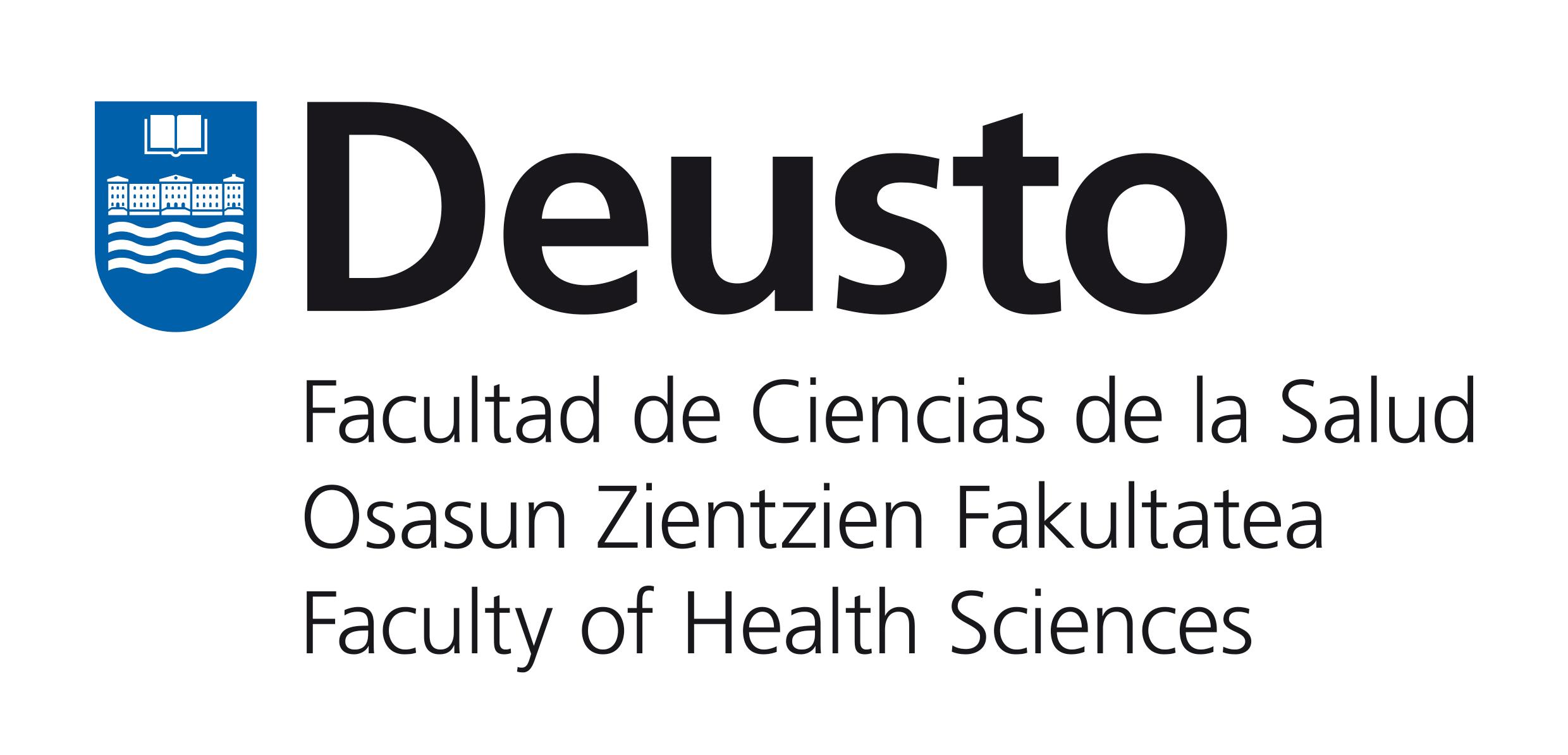 Logotip Universitat de Deusto, Facultad de Ciencias de la Salud