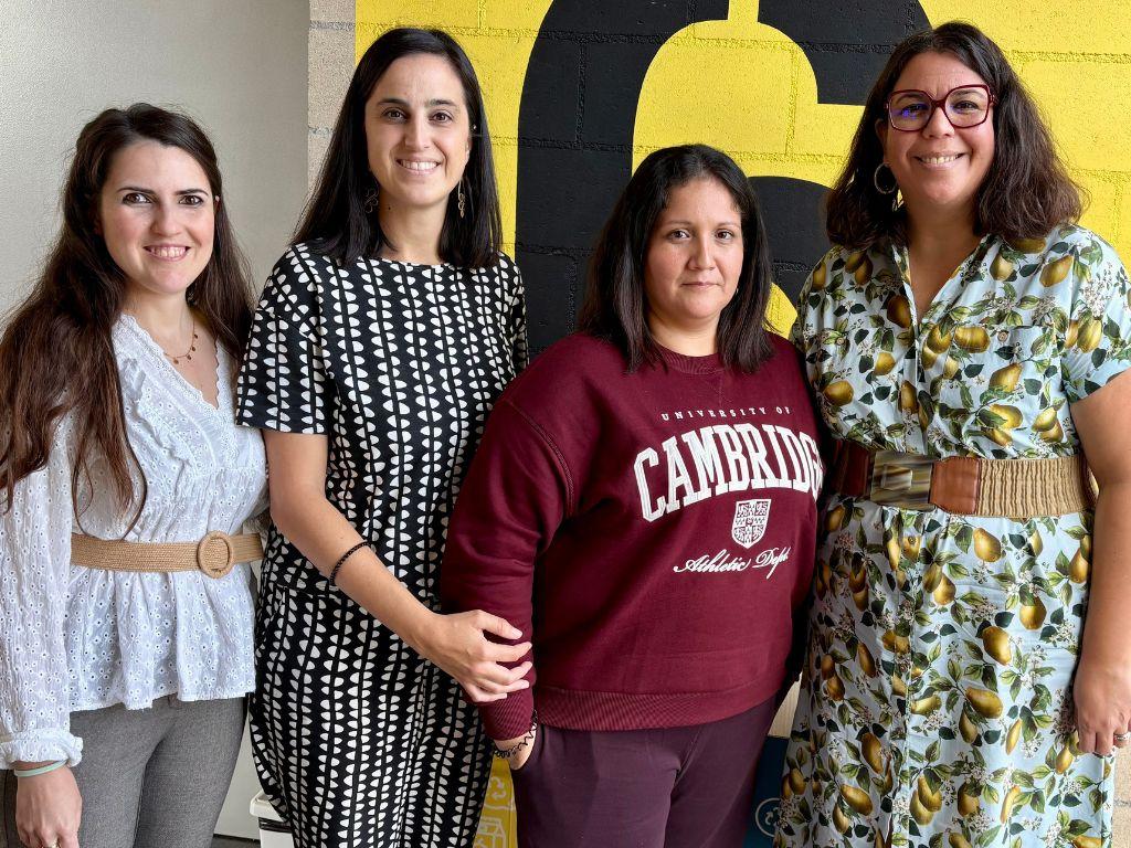 Judith Esther Rubio, estudiant de segon curs del grau en Infermeria i equip docent
