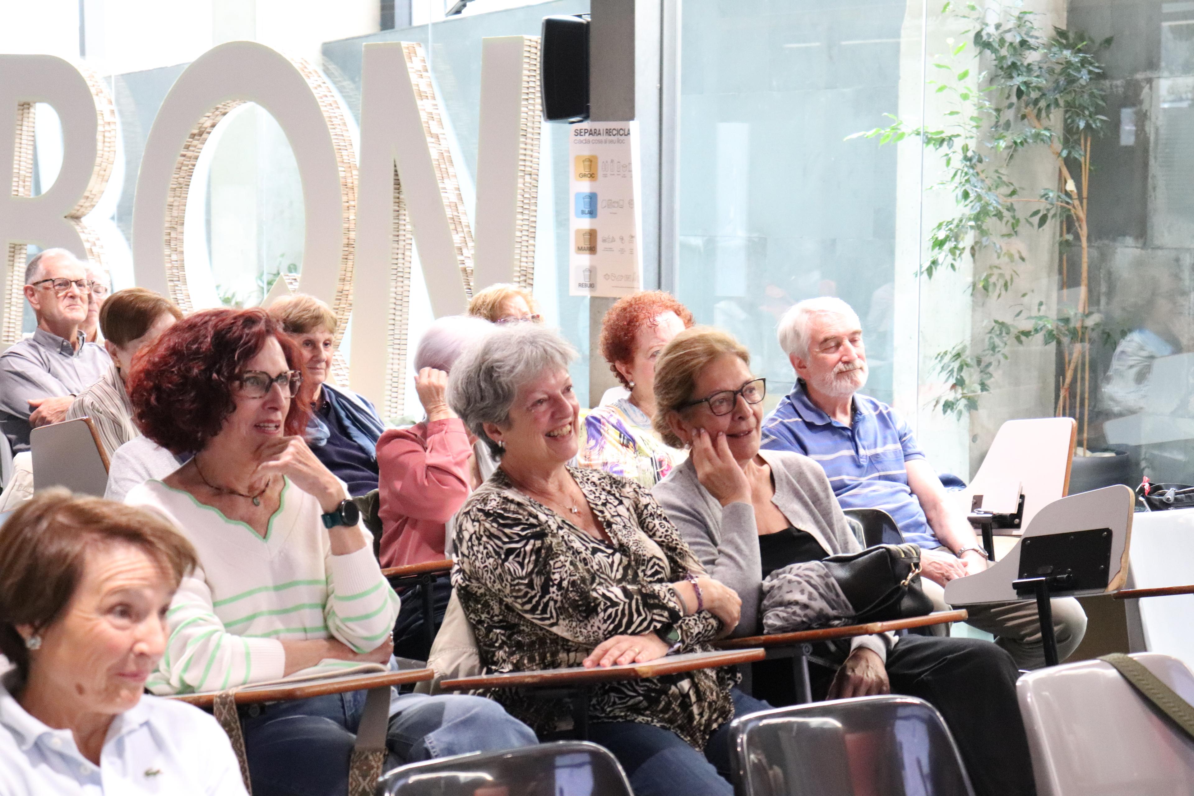 Asistents de l'onzena edició de la universitat per a la gent gran