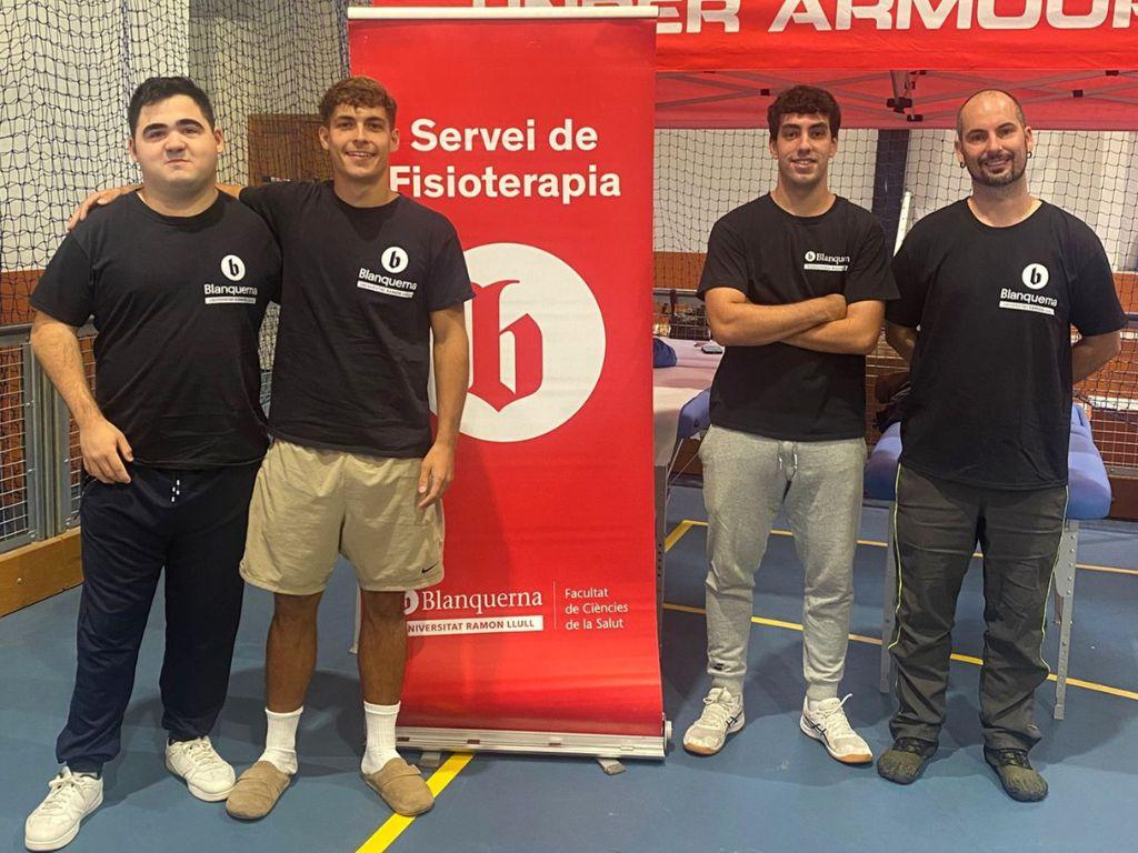 L'alumnat al servei de fisioterapia de valls de freser