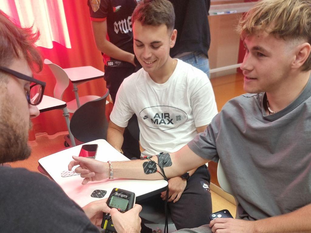 L'alumnat durant l'activitat