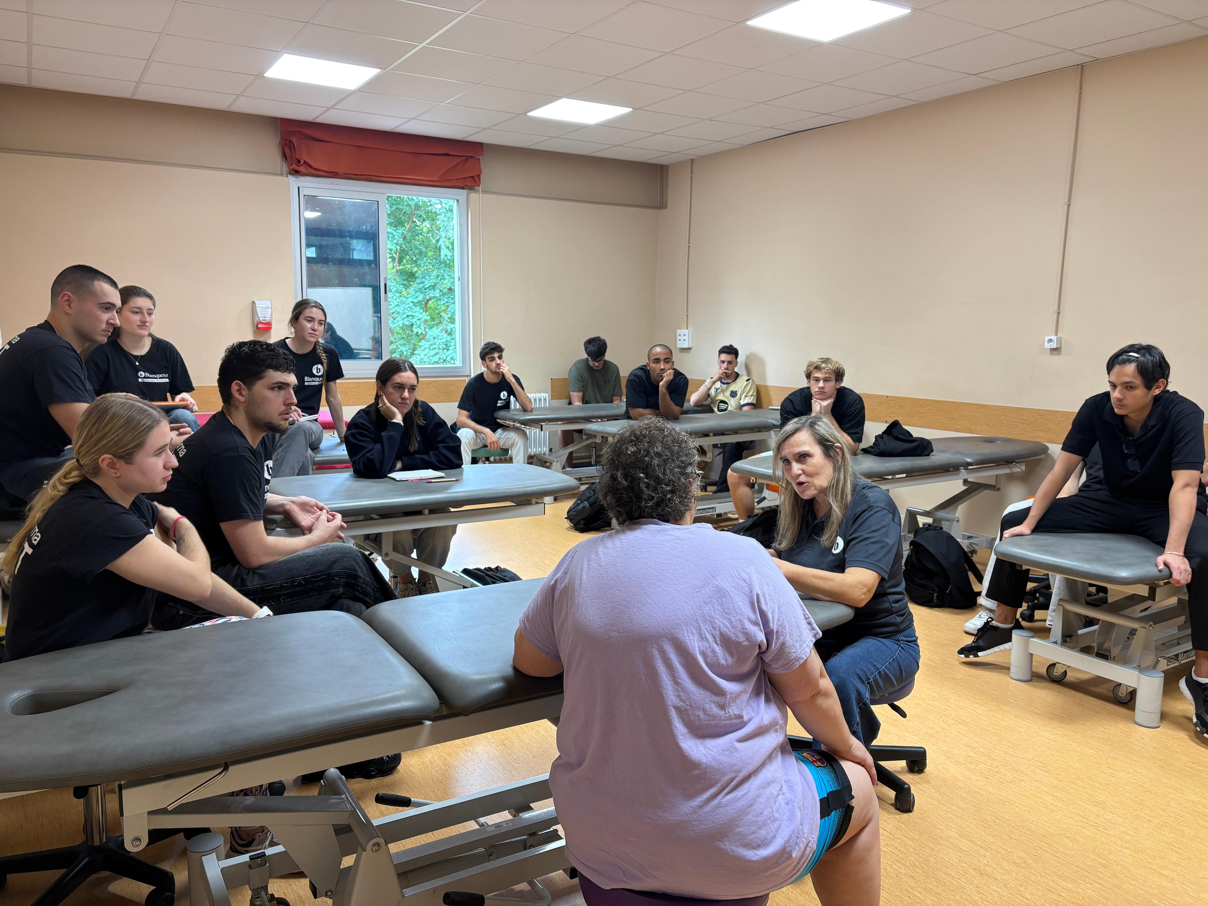 classe amb pacients reals