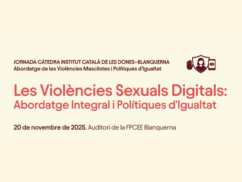Jornada violència sexual digital