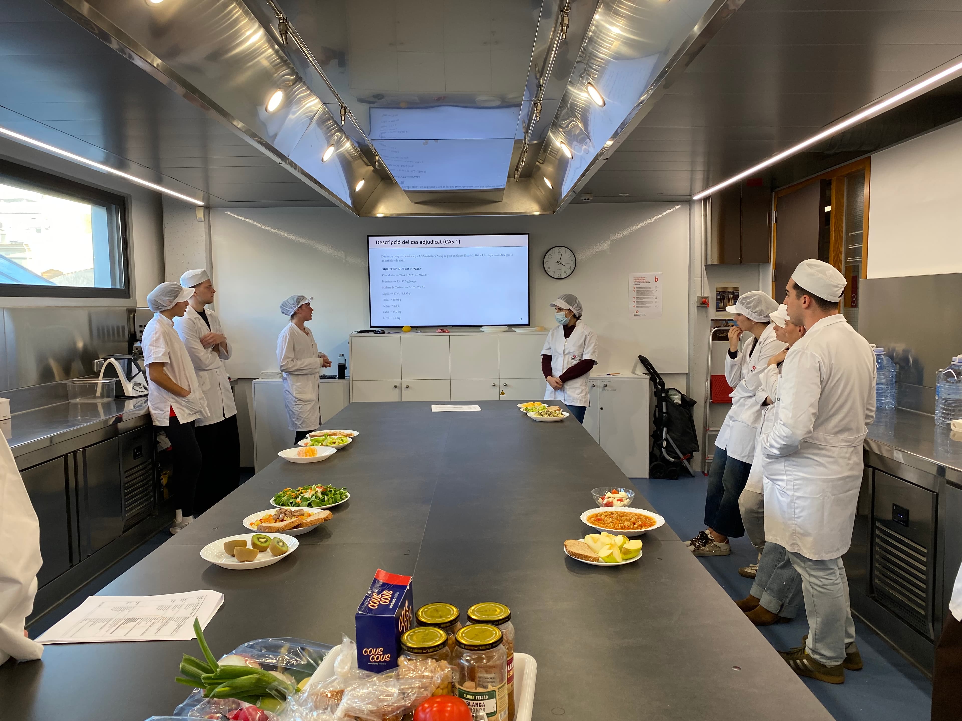 L'alumnat durant les presentacions orals