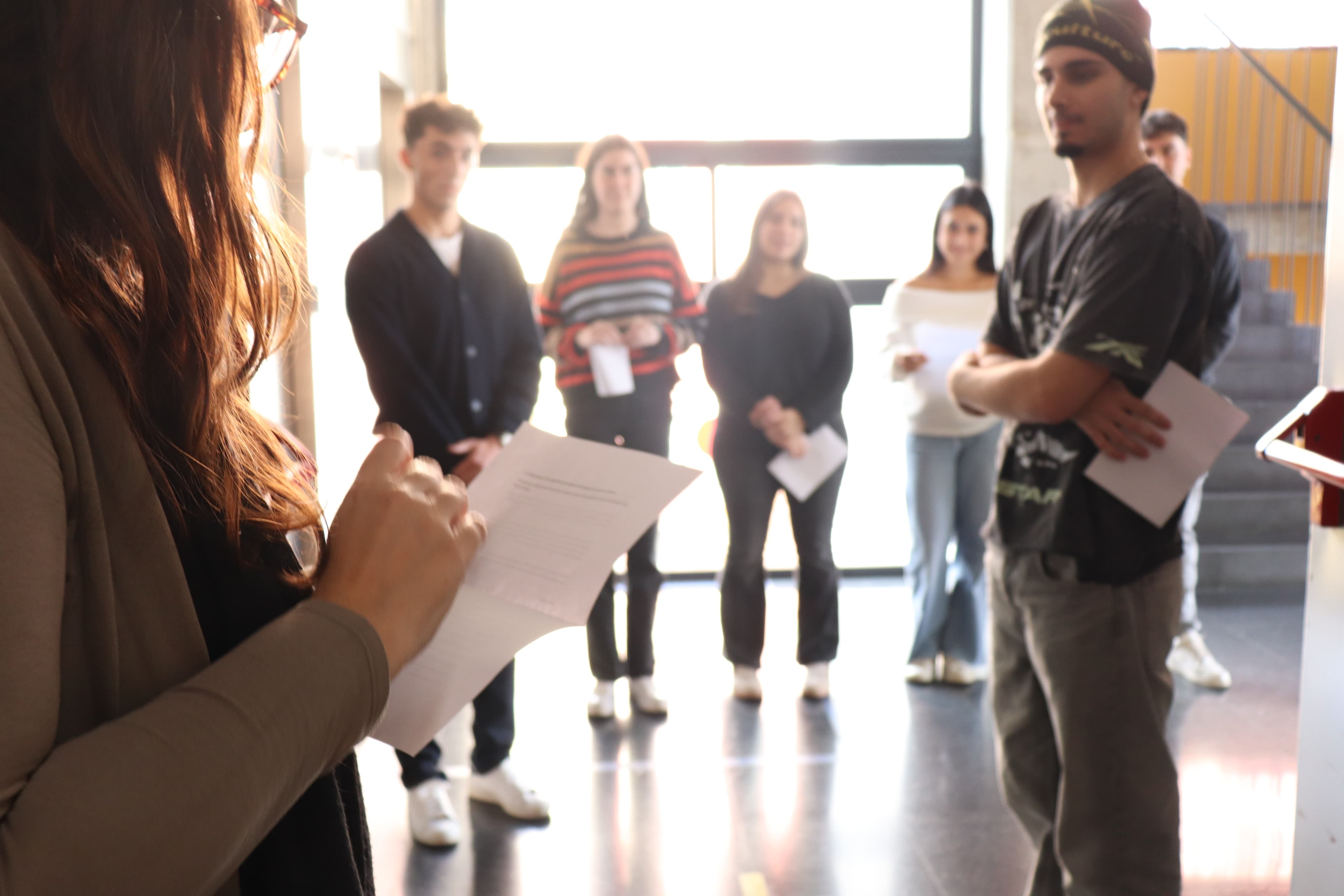 Un dels tallers del Nexus de la Marató