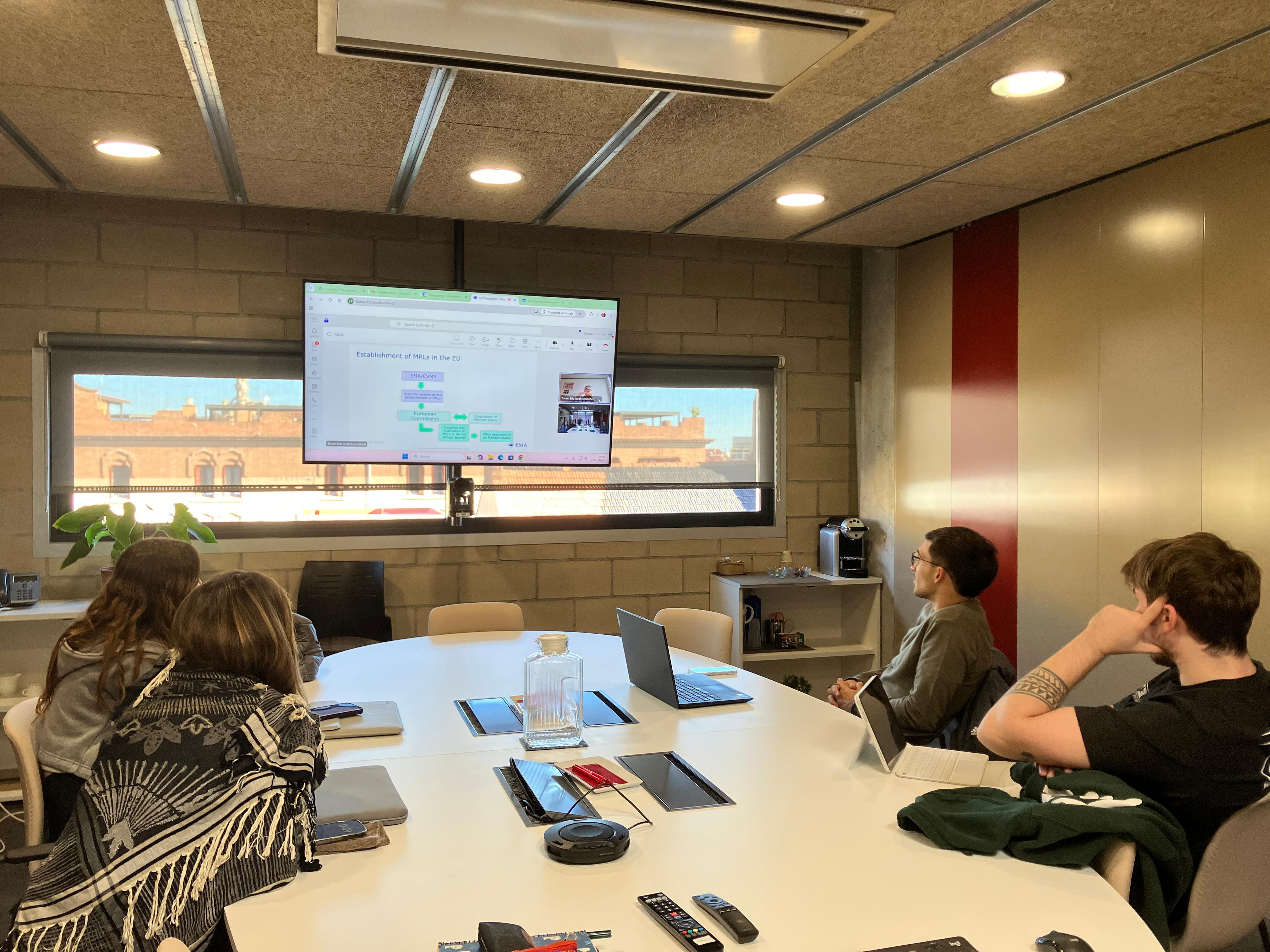 L'alumnat durant la sessió