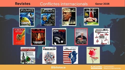 Expositor biblioteca FCRI conflictes internacionals