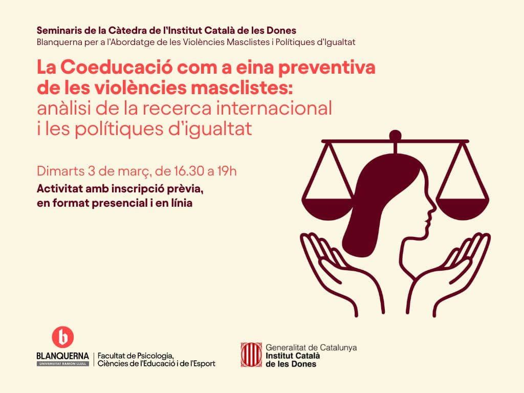 La Coeducació com a eina preventiva  de les violències masclistes:  anàlisi de la recerca internacional  i les polítiques d’igualtat