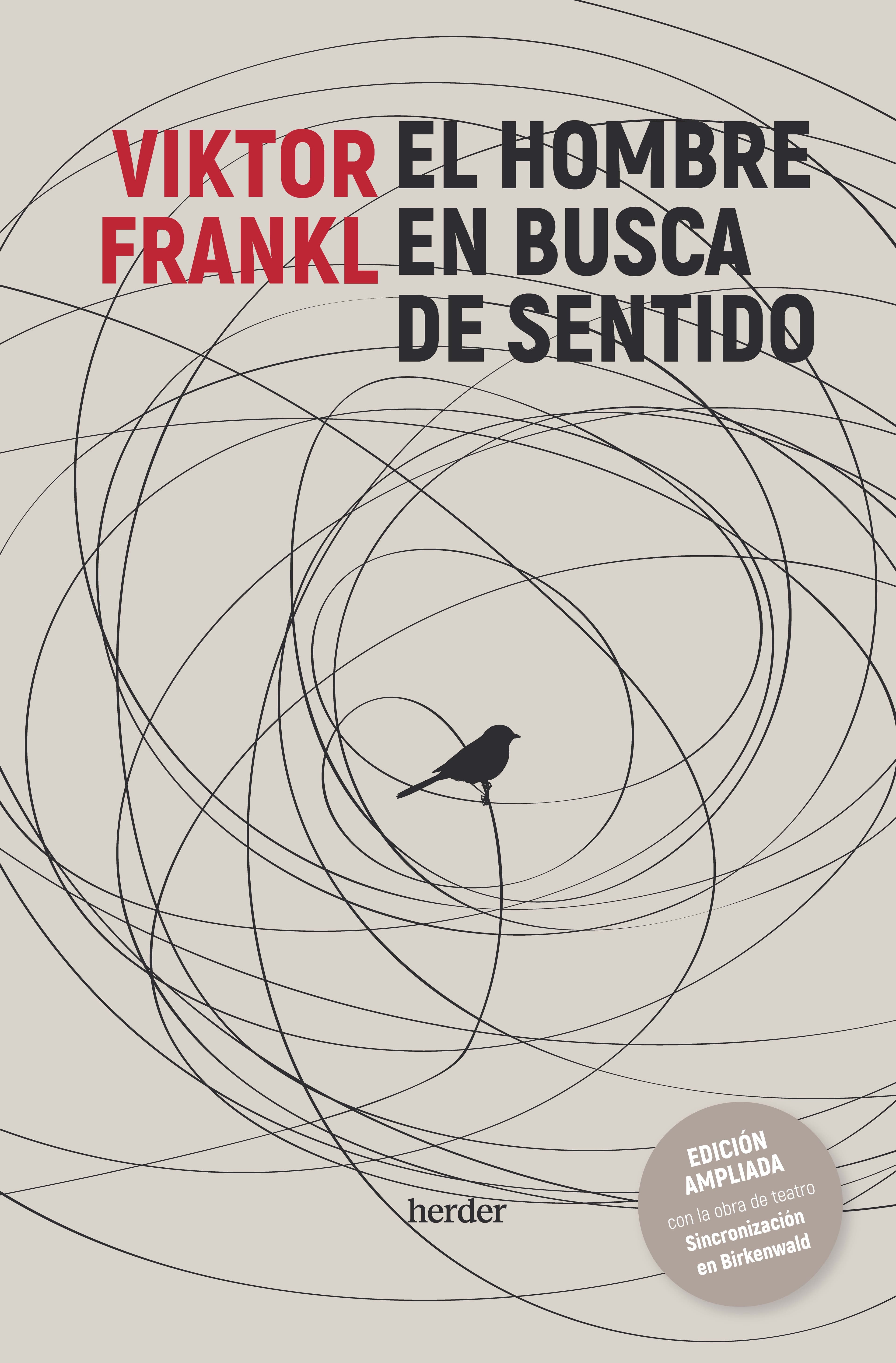 Portada del llibre el hombre en busca de sentido