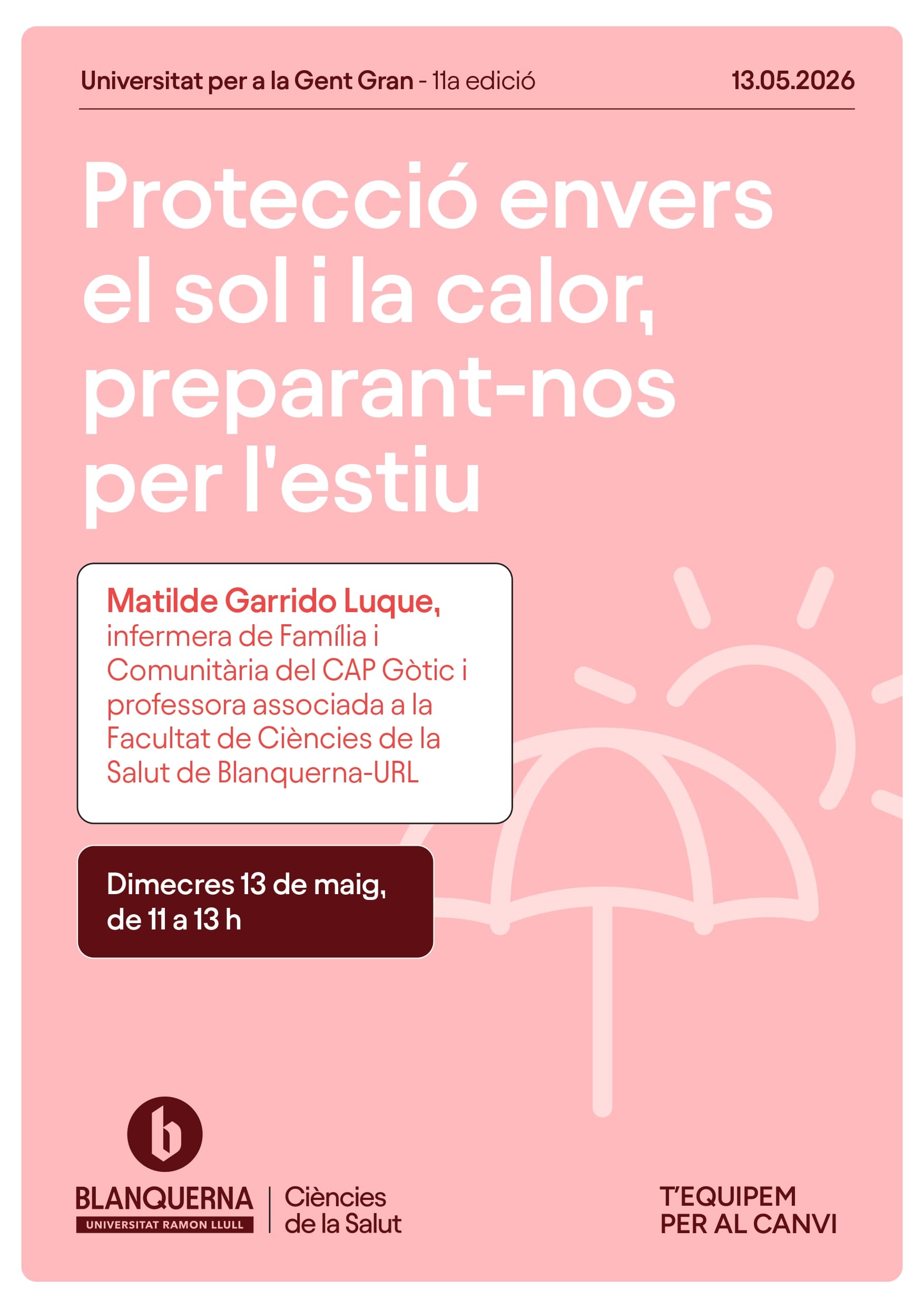 Cartell oficial de la sessió