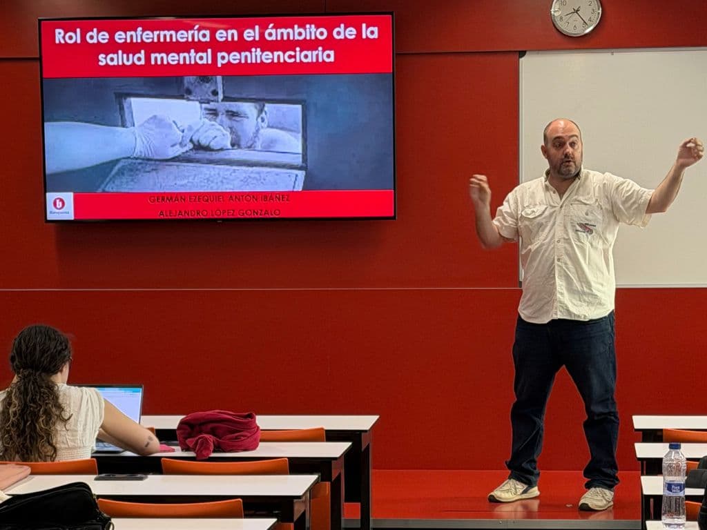 German Ezequiel, infermer de salut mental al Parc Sanitari Sant Joan de Déu