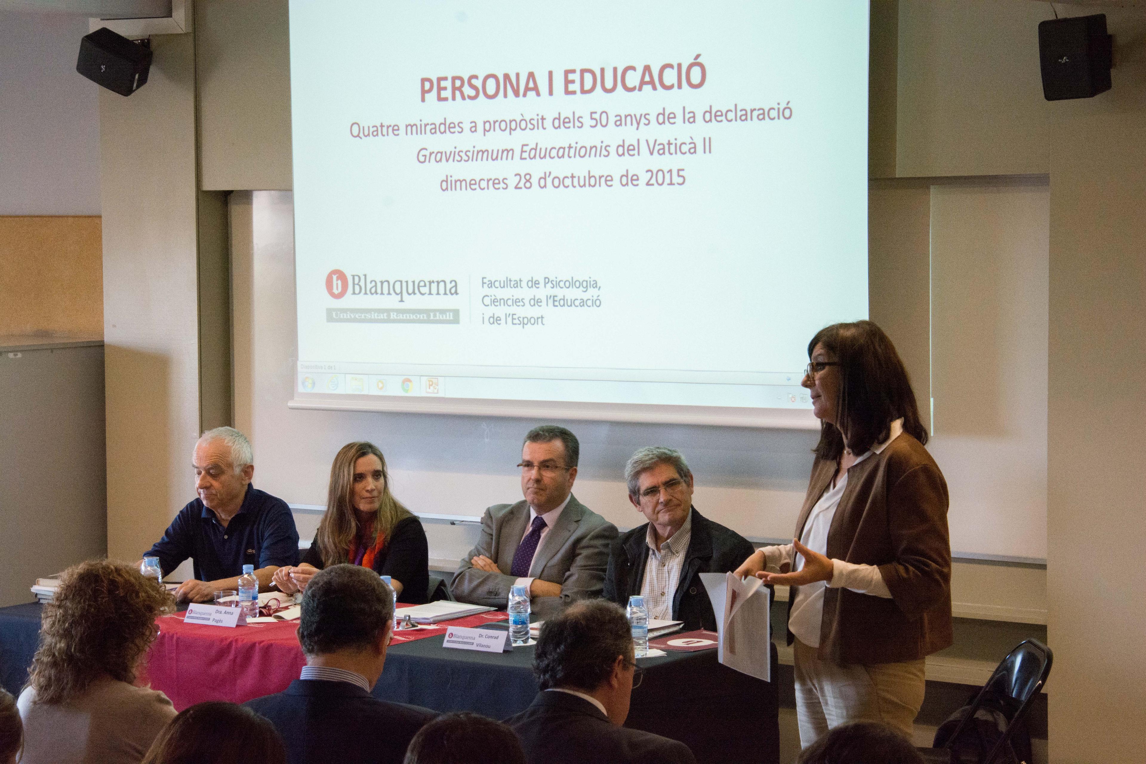 Persona i Educació: Quatre mirades a propòsit dels 50 anys de la declaració Gravissimum Educationis