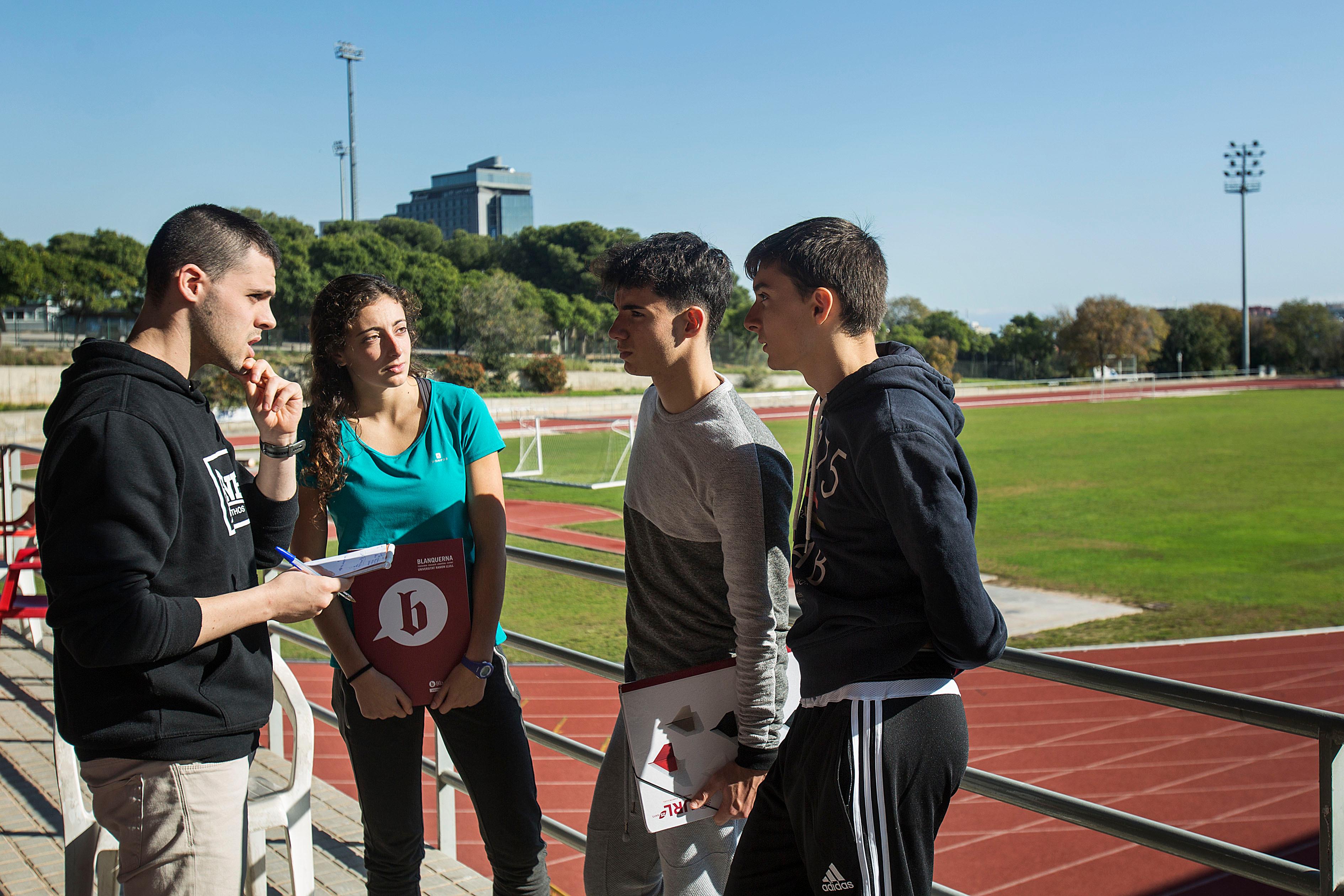 Alumnos del Grado en Gestión Deportiva