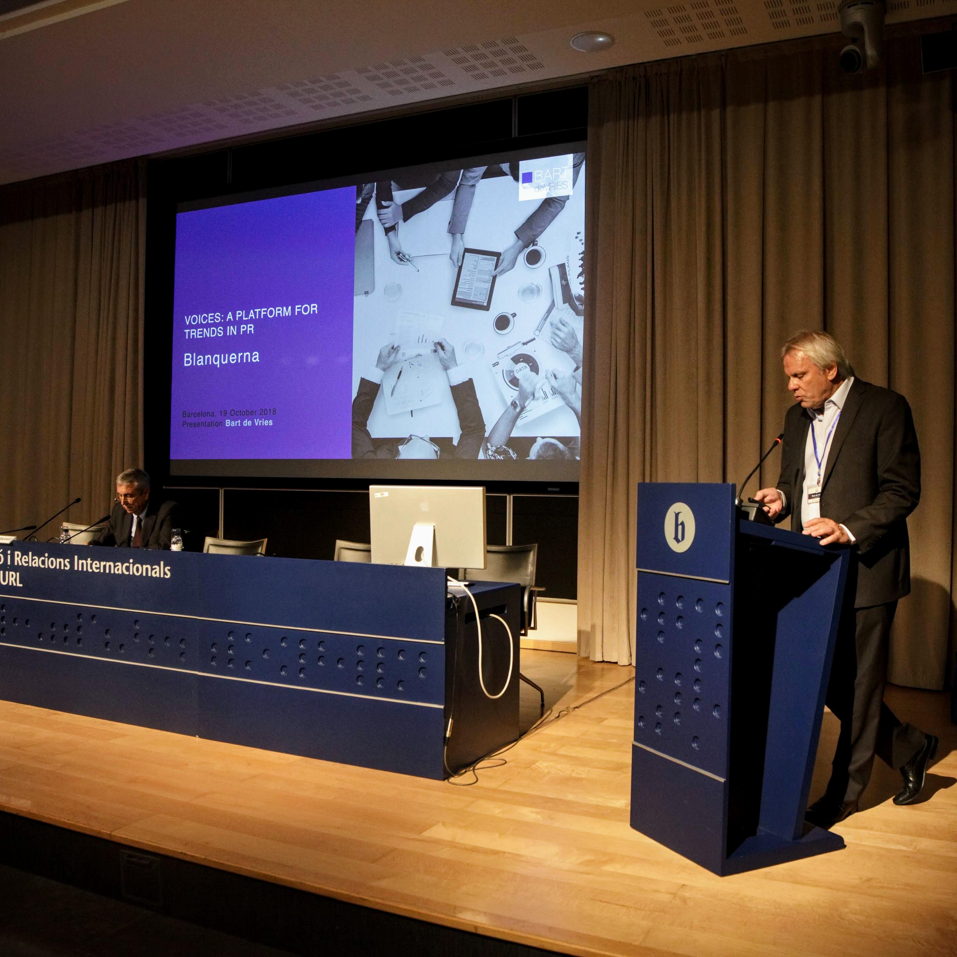 El Centre Emerson-Blanquerna per a la Comunicació Global celebra la “Conferència Global de Voices’-PR”