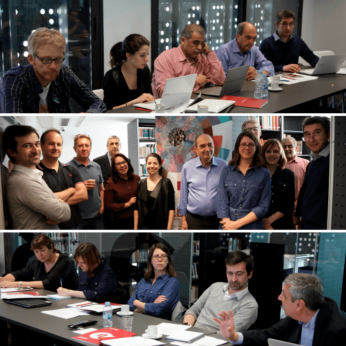 Project MedMedia Meeting with EU, BBC Representatives in Blanquerna 