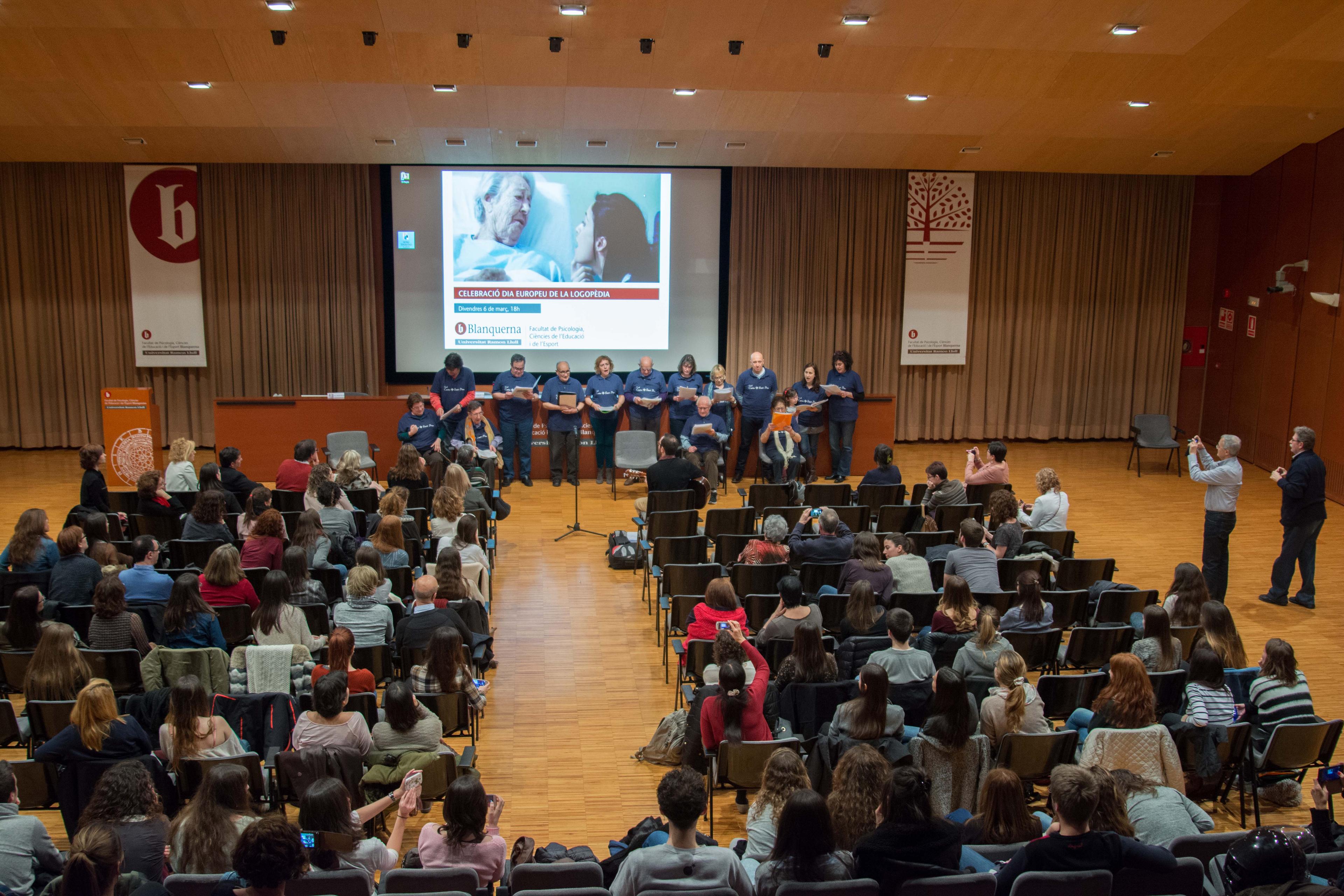 La celebració del Dia Europeu de la Logopèdia reuneix més d’un centenar de persones a la Facultat