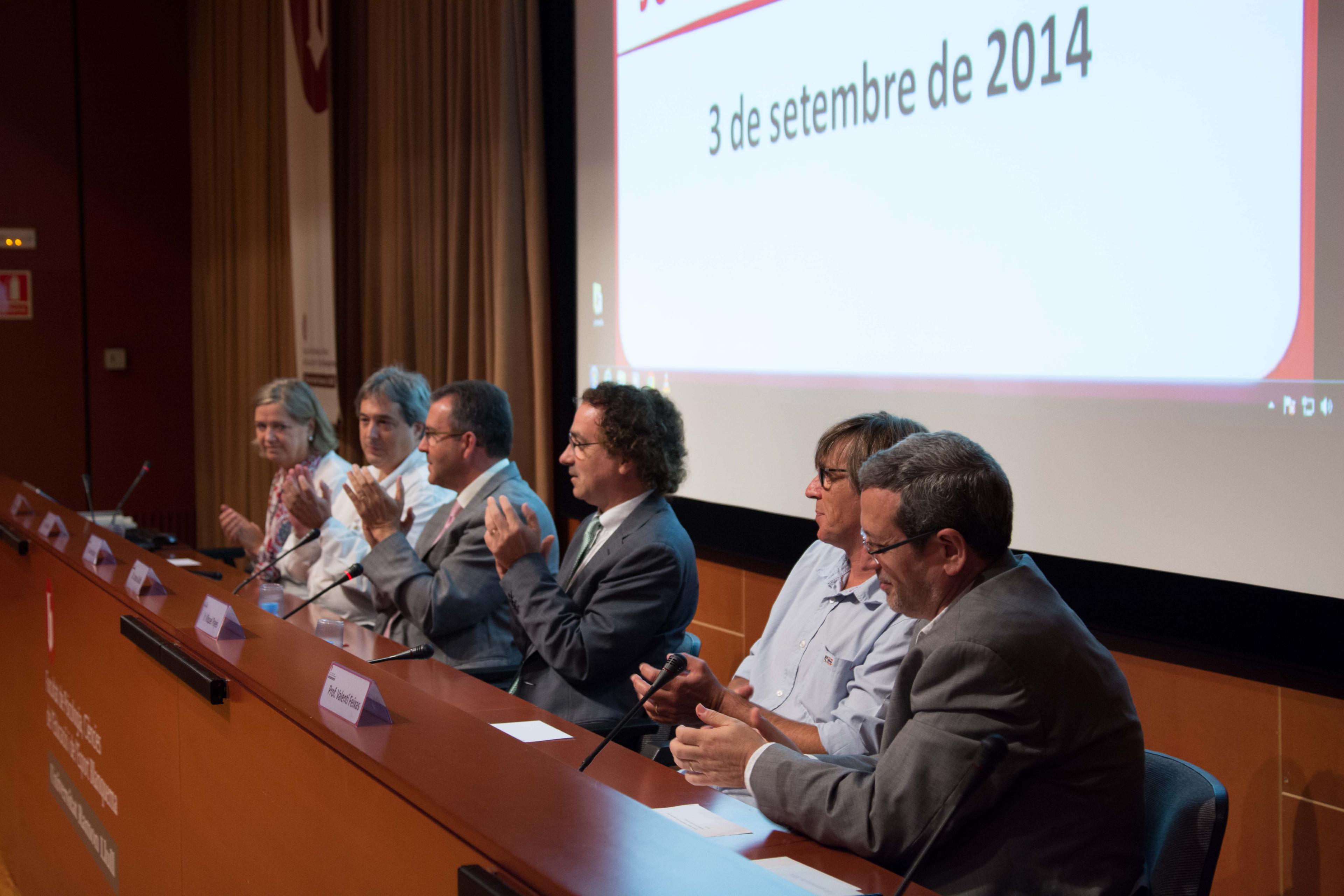 La Facultat homenatja als treballadors que compleixen 25 anys de dedicació a Blanquerna