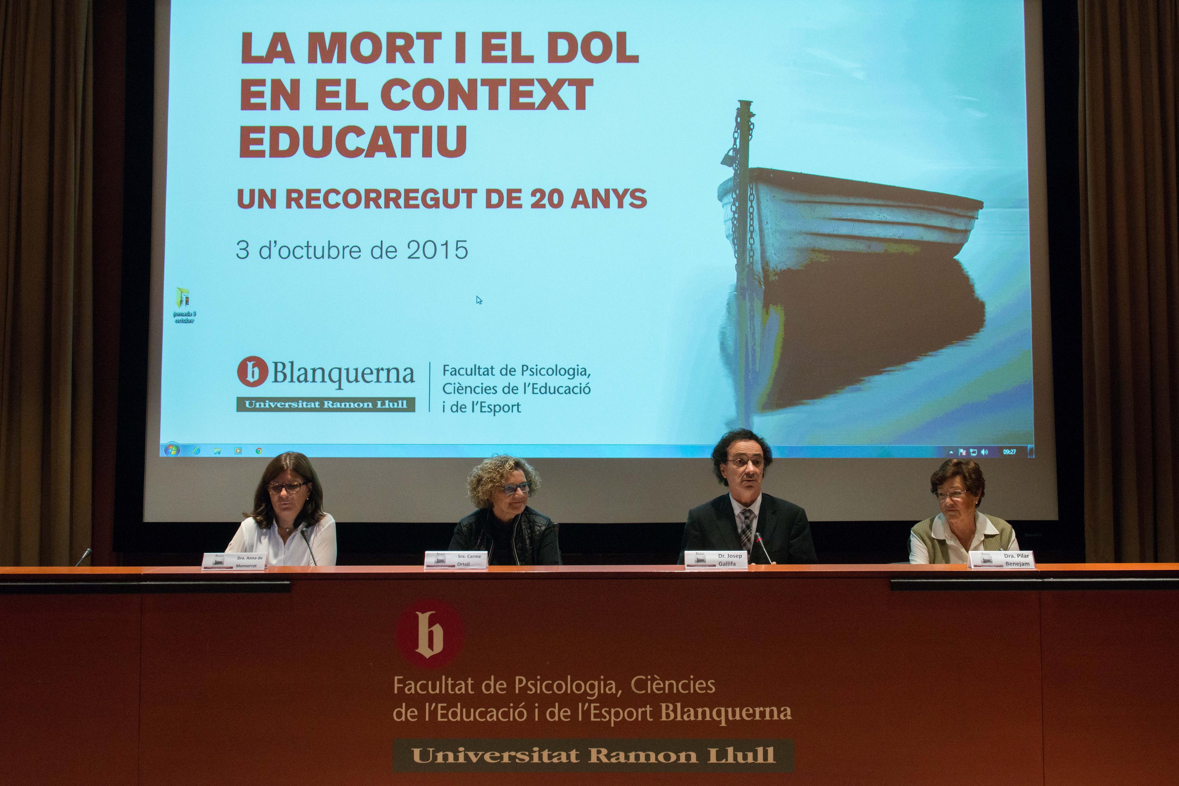 Dr. Josep Gallifa inaugurant la Jornada