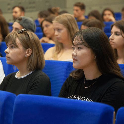 The School receives almost fifty international students this year