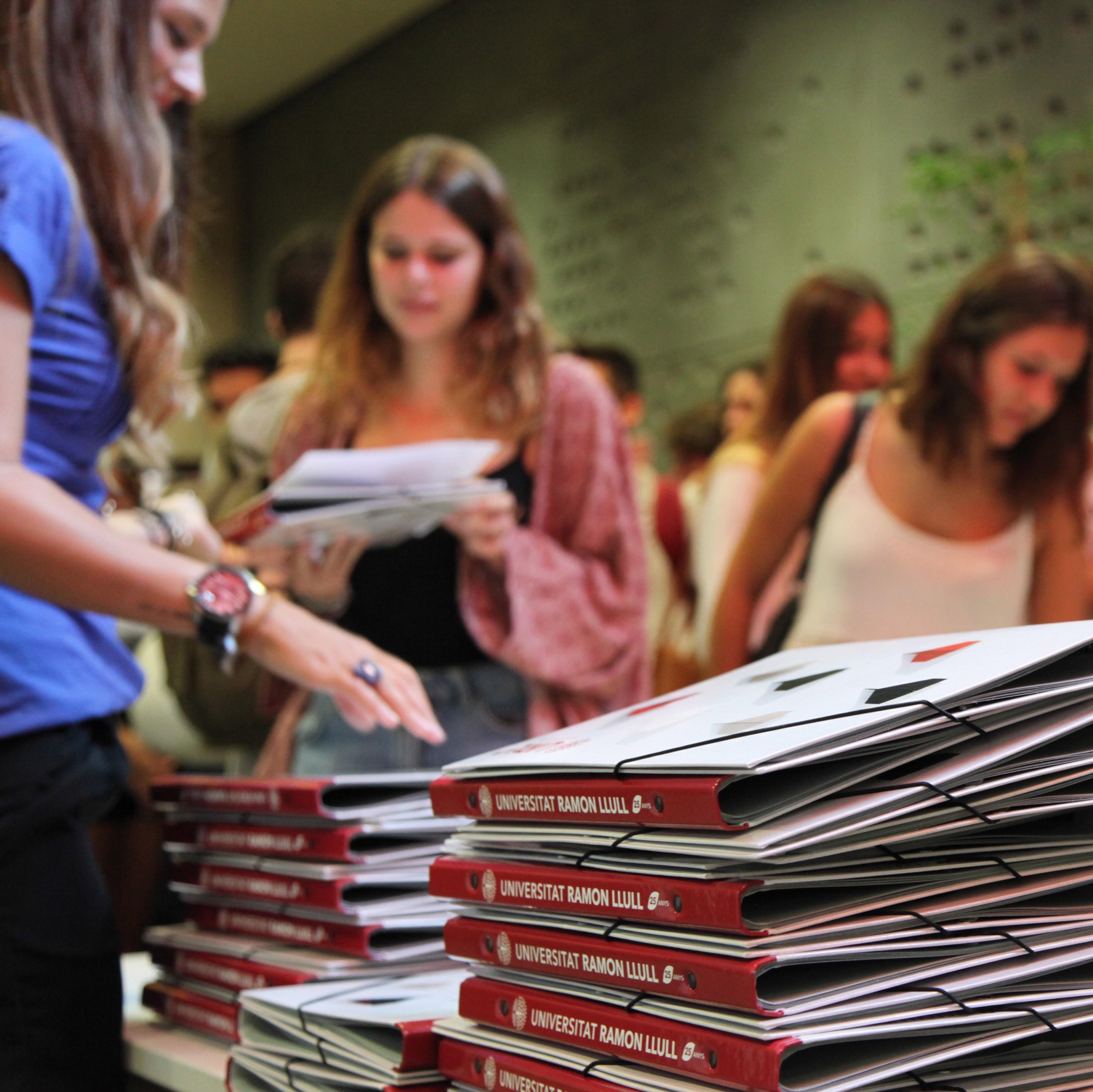Inici del curs acadèmic 2016-2017 a Blanquerna FCRI