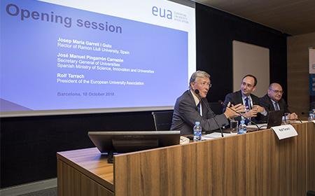 La URL acull el 4t Fòrum de Finançament de la EUA, el més important d’Europa