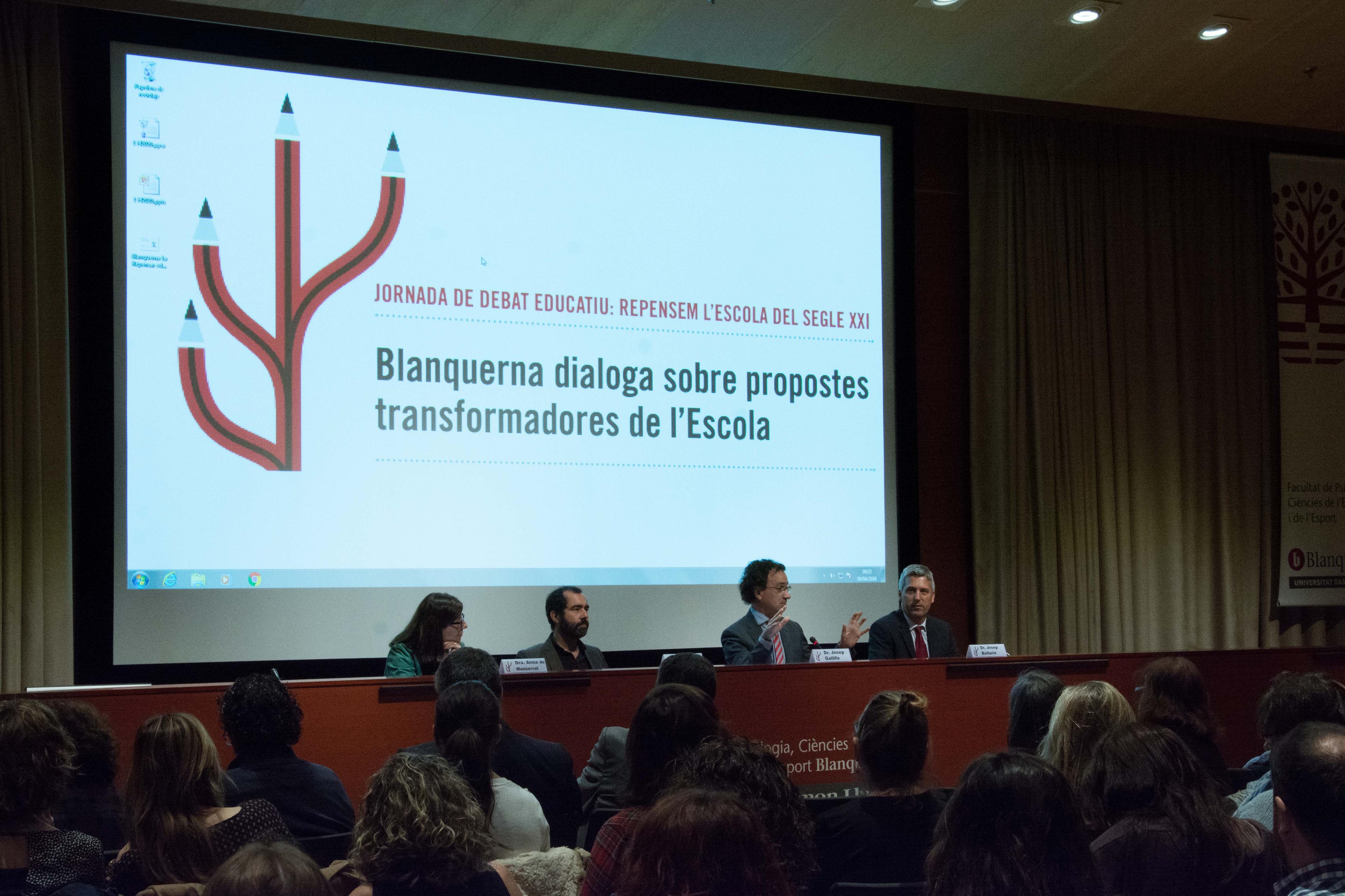 Inauguración de la “Jornada de Debate Educativo: Repensemos la Escuela del siglo XXI”