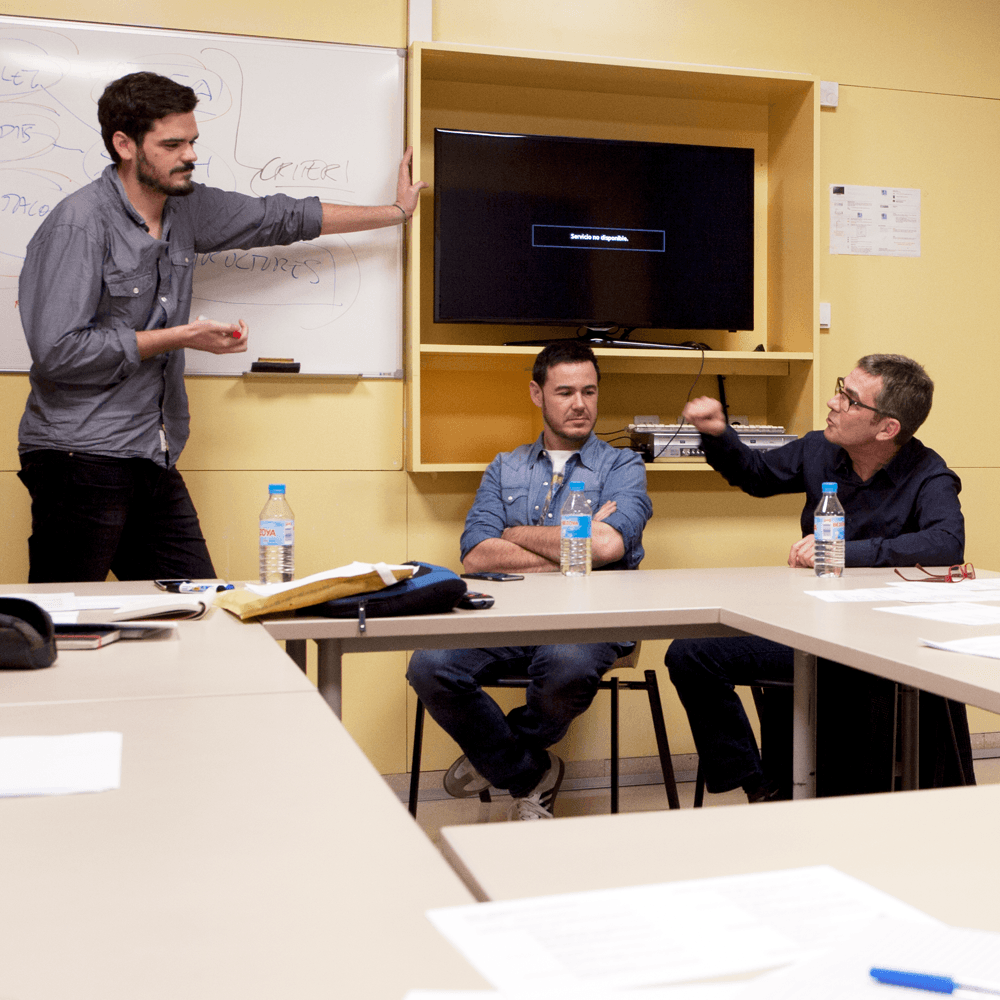 Queco Novell and Ivan Labanda visit the Graduate Program in Comedy Screenwriting