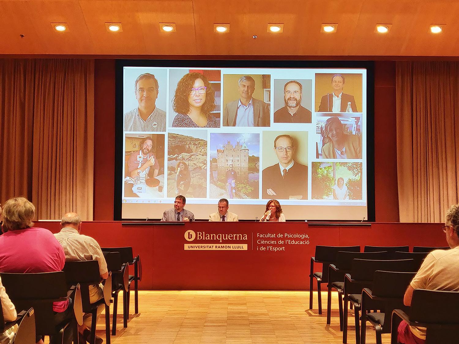 Ple de professorat i reconeixement als docents que compleixen 25 anys a Blanquerna