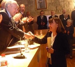 La professora Pilar Gascón, nomenada Acadèmica Corresponent de la Reial Acadèmia de Farmàcia de Catalunya