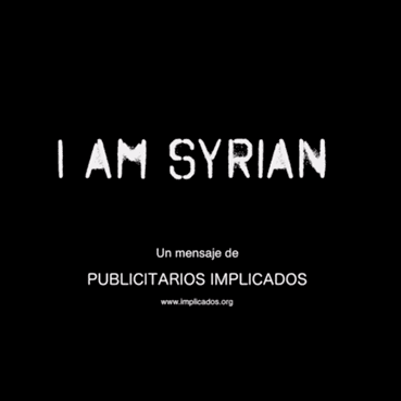 "I am Syrian III", new video of Publicitarios Implicados 
