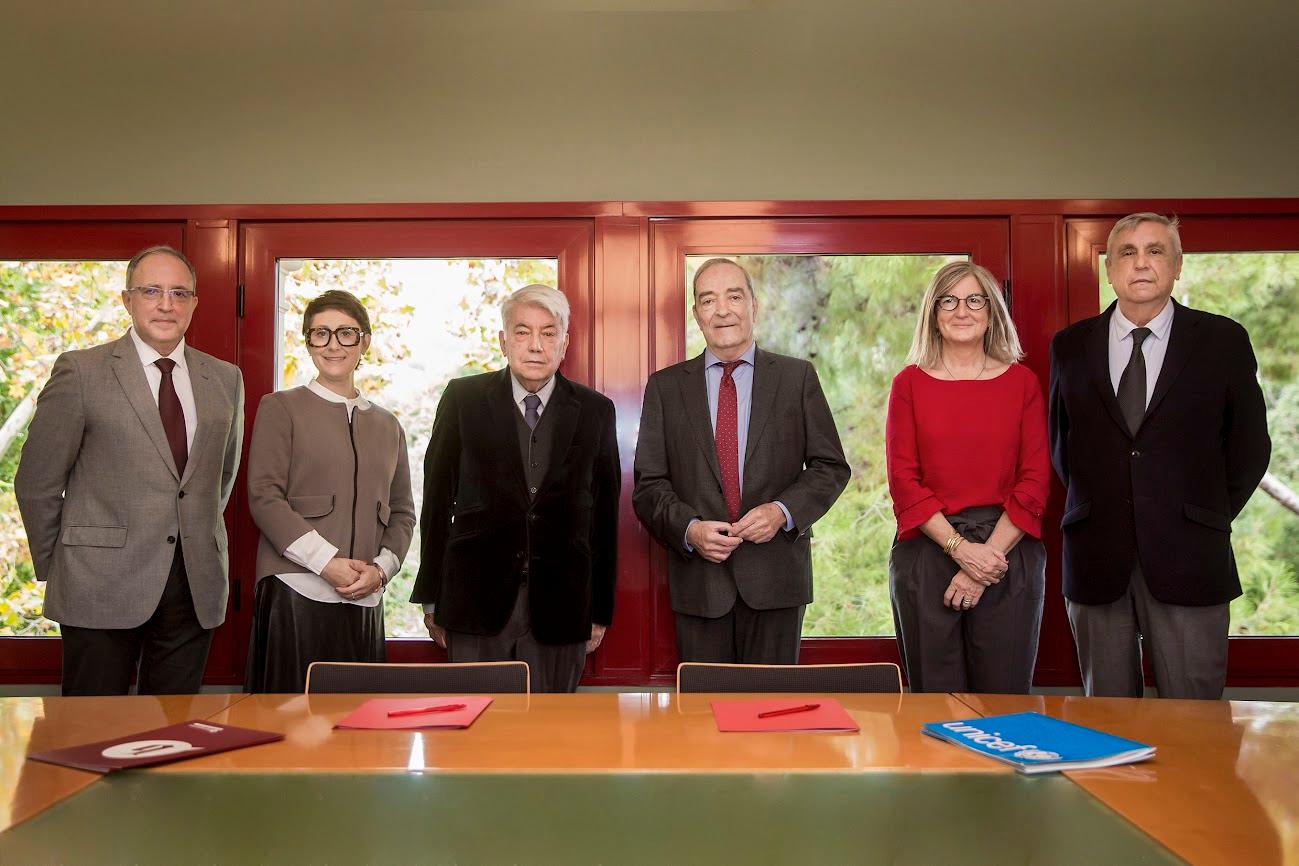 Blanquerna-URL y UNICEF Comité Catalunya firman un convenio marco de colaboración para incorporar la perspectiva en derechos de la infancia a los estudios universitarios
