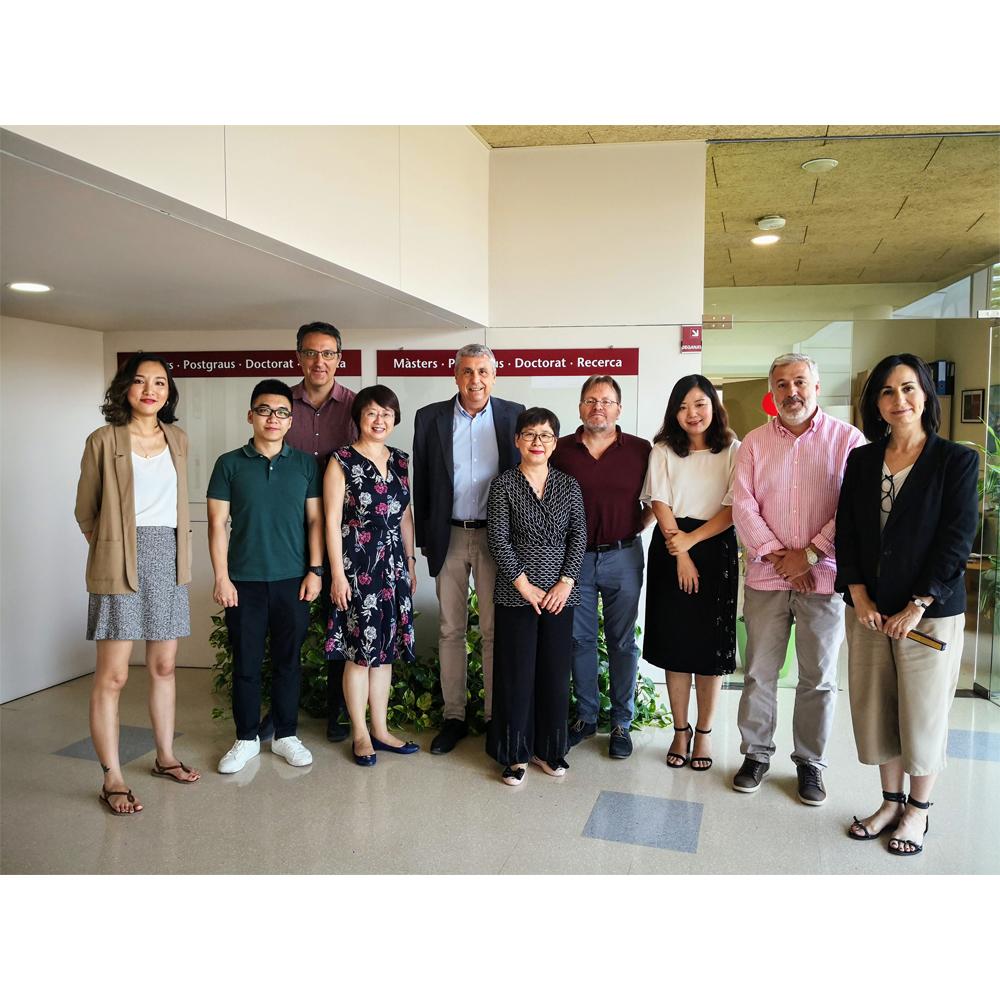 New meeting with the Sichuan International Studies University