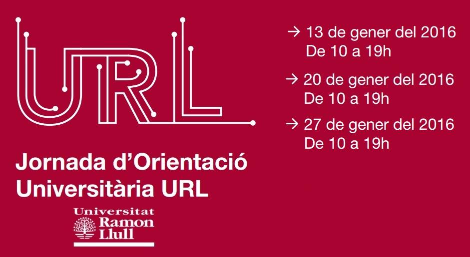 Jornades d'orientació Universitat Ramon Llull