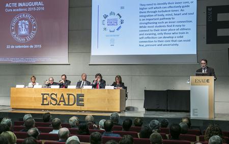 Acte inaugural de la Universitat Ramon Llull
