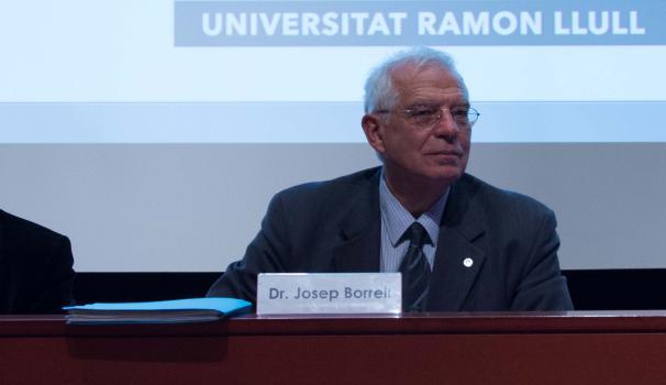 Dr. Josep Borrell: "Tornar a l'estat-nació significaria que cap país europeu seria capaç d'enfrontar-se als problemes globals"