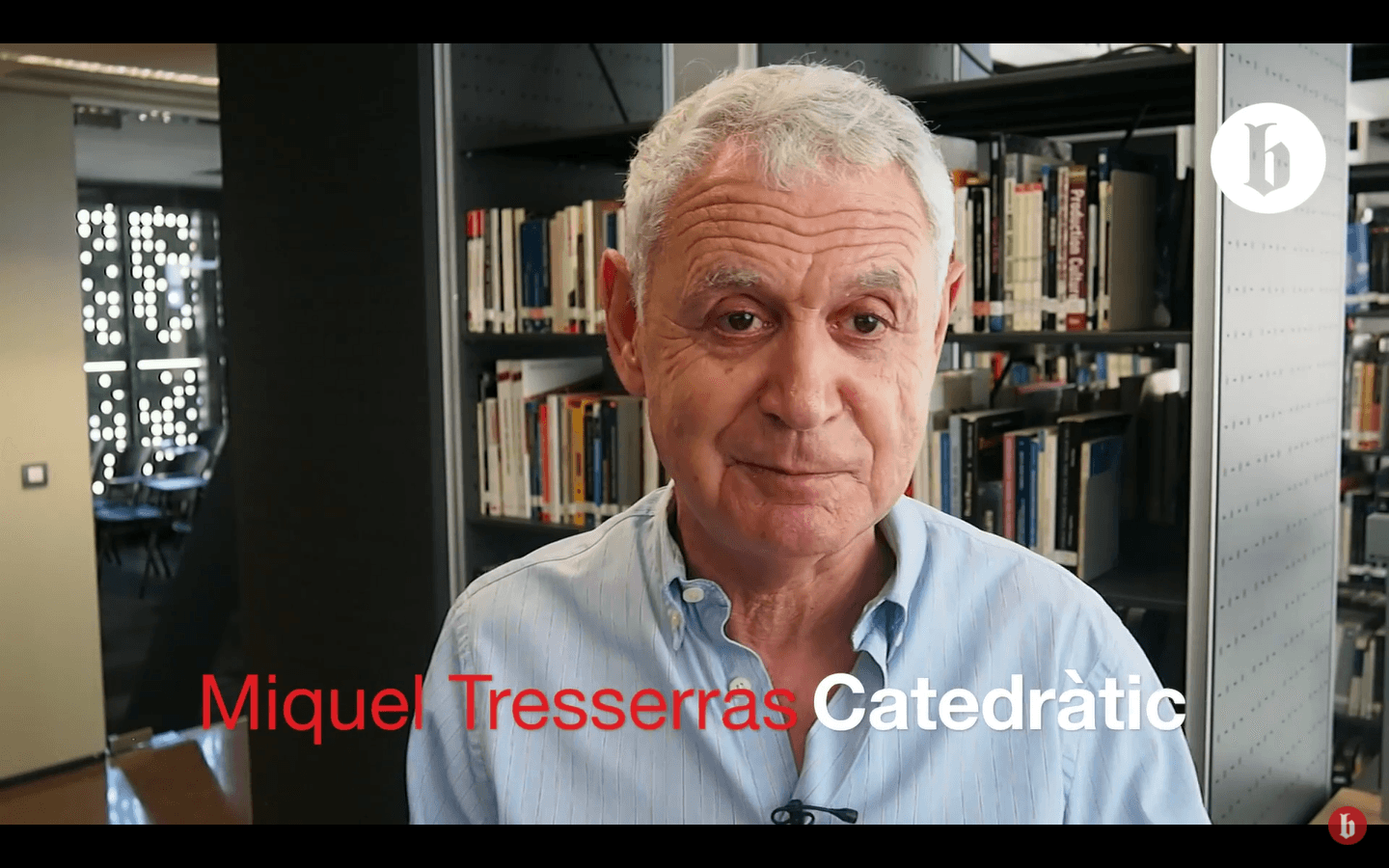 Miquel Tresserras presenta La voluntat de comprendre de Xavier Antich Booktube