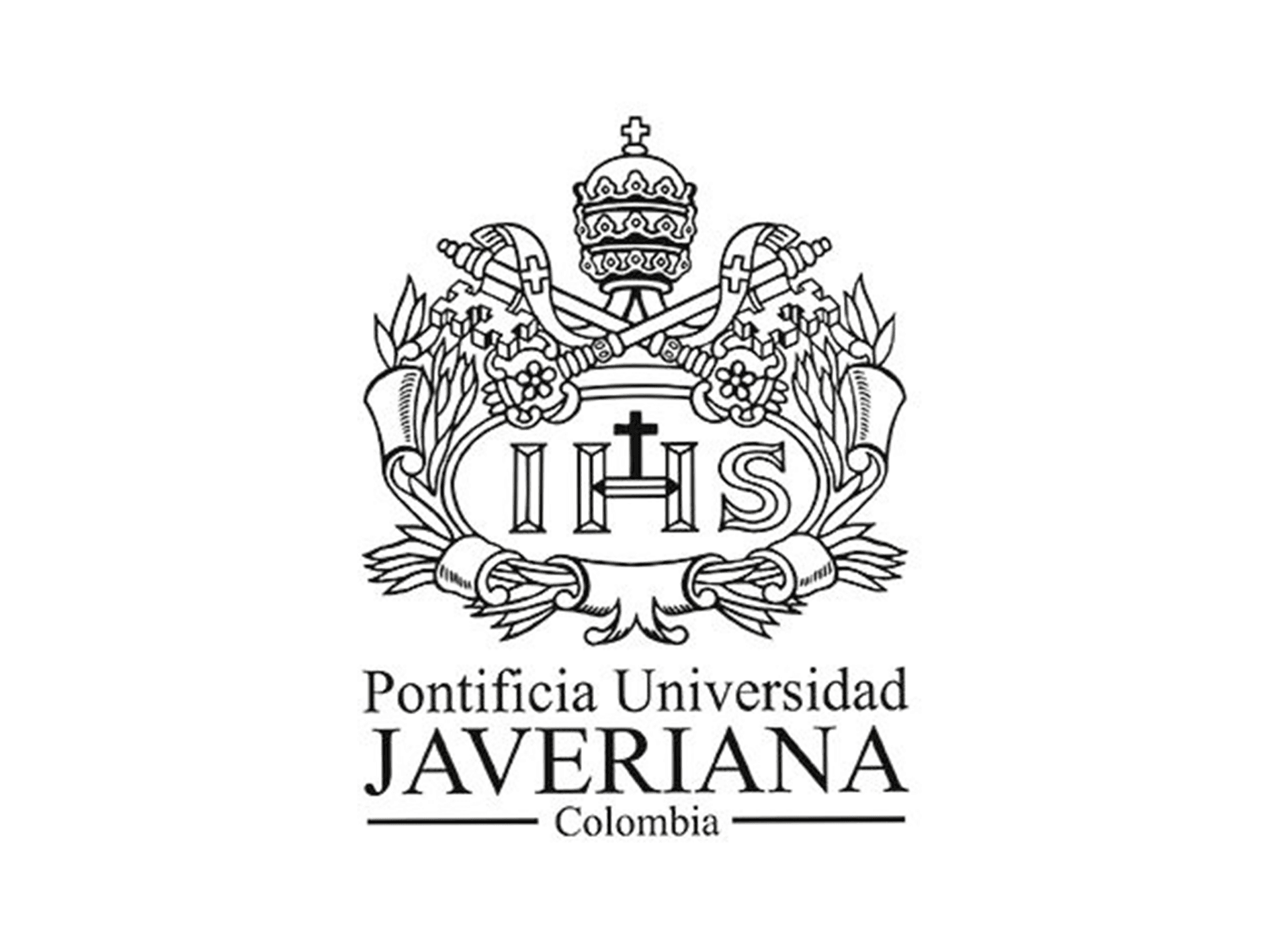 Pontificia Universidad Javeriana colòmbia logo