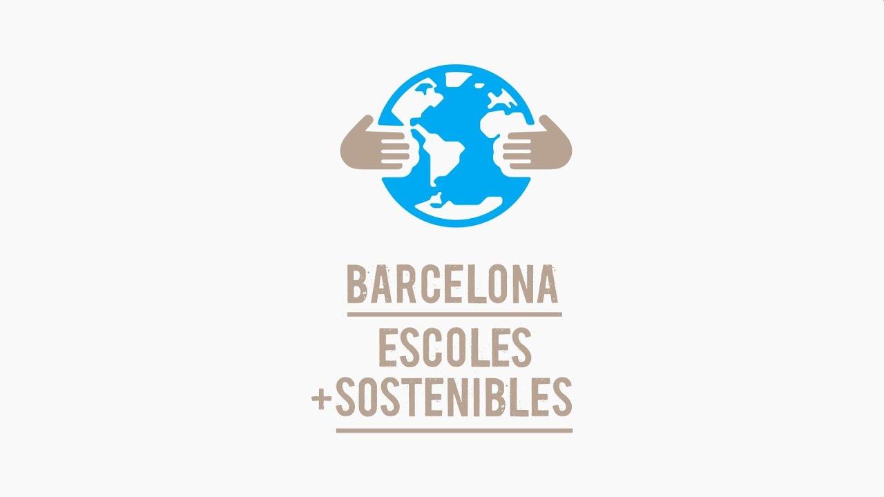 logo barcelona escoles + sostenibles 