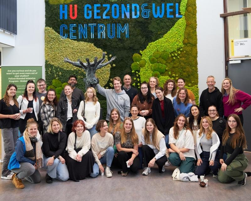 Sis alumnes i dos professors a Utrecht, a un programa Erasmus+ sobre Salut Global.