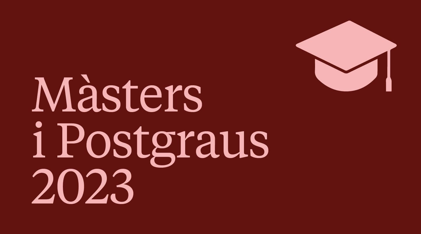 Acte de graduació de màsters i postgraus de la FCS