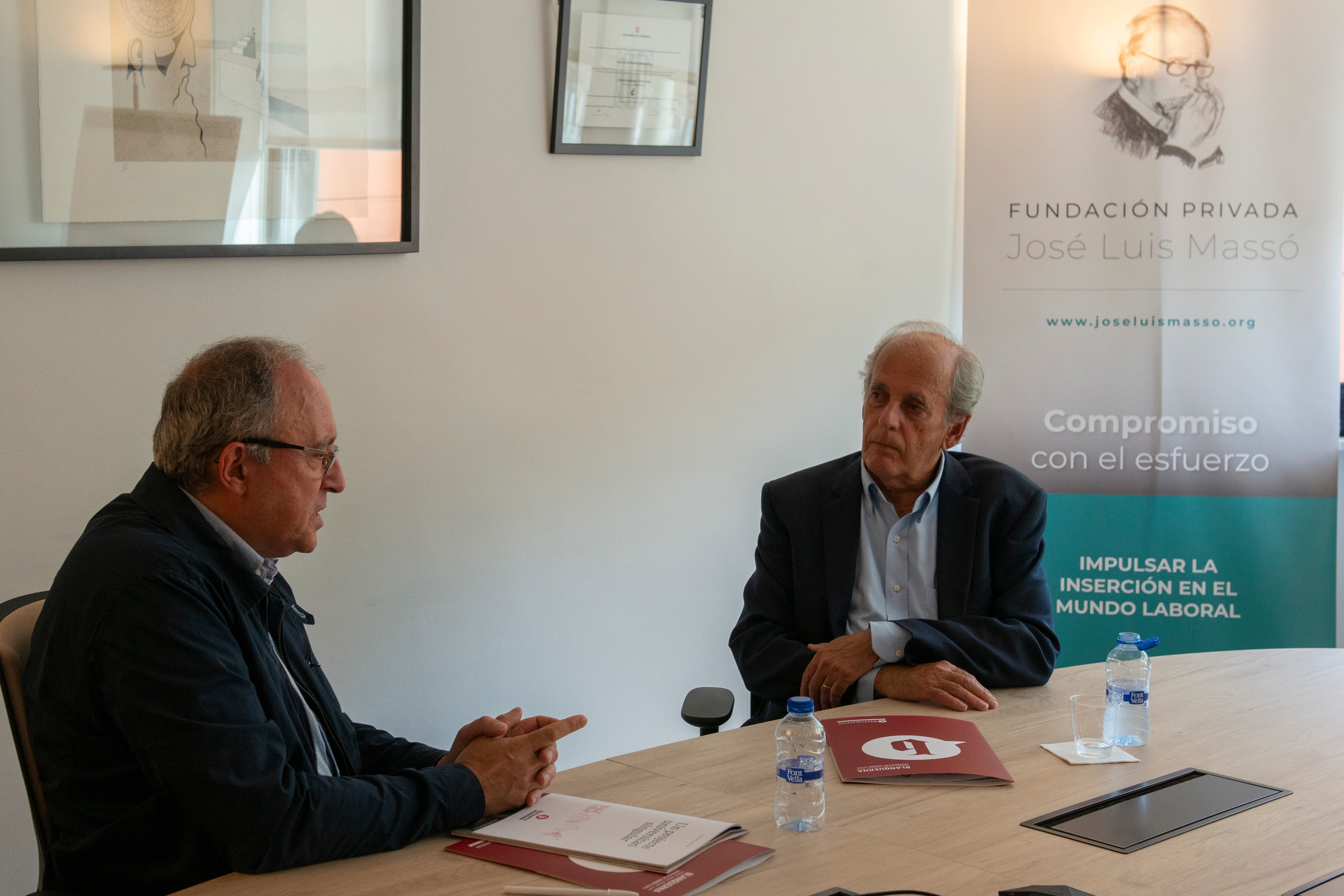 FPCEE Blanquerna-URL i la Fundación Privada José Luis Massó signen un conveni de col·laboració